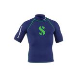 Scubapro ICLIK KISA KOL ERKEK BLUE PLANET RASH L
