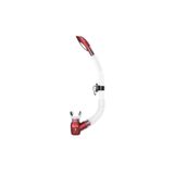 Scubapro Spectra Şnorkel Kırmızı-Şeffaf