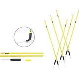 Scucs 1161 Slalom Çubuğu Kauçuk Çivili Set 6'lı