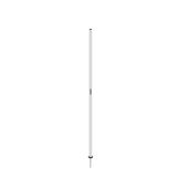 Scucs 1162 Slalom Çubuğu Çivili Tek Beyaz 130 cm