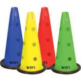 Scucs Delikli Antreman Hunisi Orta 40 cm 5 Mavi / 5 Yeşil 10 Adet