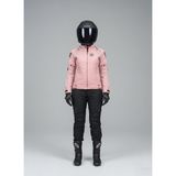 Scudo Lyon Pembe 4 Mevsim Kadın Motosiklet Montu