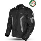 Scudo Roma 4 Mevsim Erkek Motosiklet Ceketi Siyah/gri