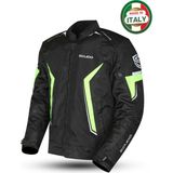 Scudo Roma 4 Mevsim Erkek Motosiklet Montu Siyah/sarı