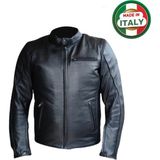 Scudo Teksas Hakiki Deri Erkek Motosiklet Montu - XL