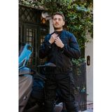 Scudo Vivaldi 4 Mevsim Erkek Motosiklet Ceketi Siyah Xl