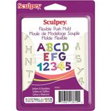 Sculpey Flexible Push Mold Harf ve Numara APM76 Esnek Model Kalıbı