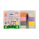 Sculpey Pluffy Pastel Polimer Kil Seti 8 Renk + Ebeşuar