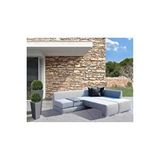 SCY Home Garden Tutto Fonksiyonel Şezlong Bahçe Mobilya Daybed Yön Değiştirebilen U Ve L Köşe Koltuk Oturma Grubu Naturel