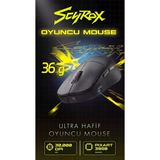 Scyrox V8 Siyah Optik Kablolu/Kablosuz Oyuncu Mouse(Teşhir) Outlet Vitrin