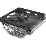 Scythe Big Shuriken 4 Low Profile CPU Cooler, 120mm Slim Fan, Intel & AMD Uyumlu, Sessiz İşlemci Soğutucu - Siyah