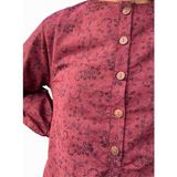 Sd Butik Elbise - Açık Bordo - 2XL