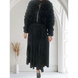 Sd Butik Uzun Etek - 000-Siyah - Standart