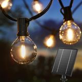 SD Works 9 Metre 25 Led'li Iç ve Dış Mekan Uyumlu Suya Dayanıklı G40 Aydınlatma String Lights 25 Bulb 8 Mod