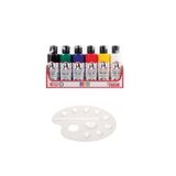 Sd1006 Monalisa Akrilik Boya 70ml 6 Lı Set Ve Büyük Resim Paleti T.s PRA-1701564-1233