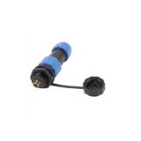 Sd16 6 Pin 16 Mm Su Geçirmez Erkek+Dişi Takım Soket Konnektör