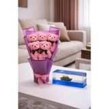Şdb Gift Peluş Ayıcık Buketi Ve Batmaz Gemi – Sevgiliye Özel Romantik Hediye Doğum Günü, Anneler Günü, Yıldönümü