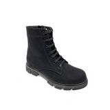 Sdf 85 Deri Trend Fashion Siyah Kadın Bot