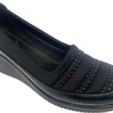 Sdf B-03 Deri Trend Fashion Dolgu Topuklu Kadin Ayakkabi
