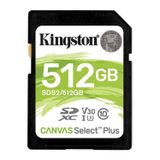 Sds2 512Gb Sdxc Canvas Select Plus 100R C10 Uhs-İ U3 V30 Sd Hafıza Kartı