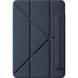 SDT Newface Apple iPad 2025 10.9 10.nesil (A16) Edz Manyetik Standlı Tablet Kılıfı - Lacivert