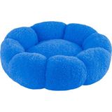 Sdy Pet Bubble Pelüş Kedi Köpek Yatak - Mavi - 50 cm