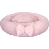 Sdy Pet Pelüş Simit Kedi & Köpek Yatağı - Pembe