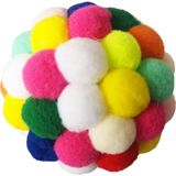 Sdy Pet Sdypet Renkli Ponpon Kedi Oyun Topu 7 cm Eğlenceli Tasarım ile Kedinizin İçgüdülerini Canlandırır