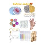 se7enck 300 Parça Epoksi Başlangıç Set, Epoksi Kalıp Set, Epoksi Reçine Seti