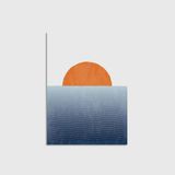 Sea And Sun 1 Tablo Çerçeveli Poster Duvar Dekorasyonu - 30 x 40 - Çerçevesiz Poster