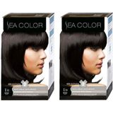 Sea Color 2 Adet 1/0 Siyah Saç Boyası