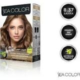 Sea Color 2 Li Tüp Krem Saç Boyası 8/37 Sahra