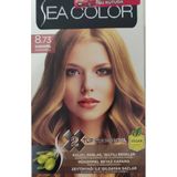 Sea Color 2 Lı Tup Krem Sac Boyası 8/73 Karamel