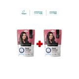 Sea Color 2'li Aqua Hair Dye Suyla Aktifleşen Toz Saç Boyası 4.0 Kahve