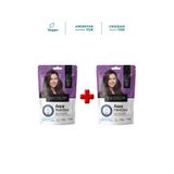 Sea Color 2'li Aqua Hair Dye Suyla Aktifleşen Toz Saç Boyası 5.0 Açık Kahve