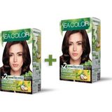 Sea Color 2'li Natural Effect Set Boya Amonyaksız 5.77 Sıcak Çikolata