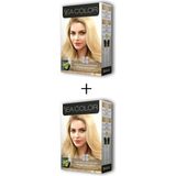 Sea Color 2x2 Tüp Krem Saç Boyası Seti Buğday Sarısı No:9.0 - Renk Kodu Seçin