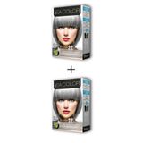 Sea Color 2X2 Tüp Krem Saç Boyası Seti Füme Gri No:0.01 hgjrf7tj