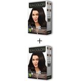 Sea Color 2x2 Tüp Krem Saç Boyası Seti Koyu Kahve No:3.0 - Renk Kodu Seçin