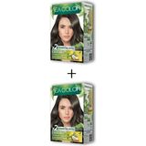 Sea Color 2x2 Tüp Krem Saç Boyası Seti Küllü Kumral No:7.1 - Renk Kodu Seçin