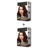Sea Color 2x2 Tüp Sıcak Çikolata No:5.77 Krem Saç Boyası