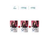 Sea Color 3'lü Aqua Hair Dye Suyla Aktifleşen Toz Saç Boyası 3.0 Koyu Kahve