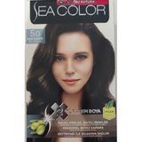 Sea Color 5/0 Açık Kahve 2 Adet Tüp Krem Saç Boyası
