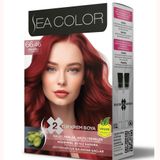 Sea Color 66.46 Ateş Kızılı Set Boya + Saç Boya Seti