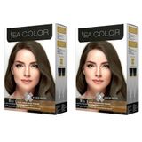 Sea Color 8.11 Yoğun Açık Küllü Kumral 2 Adet İki Tüplü Set Saç Boyası