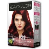 Sea Color Amazon Kızılı No:55.46 2 Tüp Krem Saç Boyası Seti