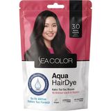 Sea Color Aqua Hair Dye Suyla Aktifleşen Toz Saç Boyası 3.0 Koyu Kahve