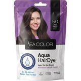Sea Color Aqua Hair Dye Suyla Aktifleşen Toz Saç Boyası 5.0 Açık Kahve