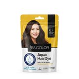 Sea Color Aqua Hair Dye Suyla Aktifleşen Toz Saç Boyası 6.7 Çikolata Kahve | Suyla Aktifleşen Toz Saç Boyası
