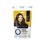 Sea Color Aqua Hair Dye Suyla Aktifleşen Toz Saç Boyası 6.7 Çikolata Kahve